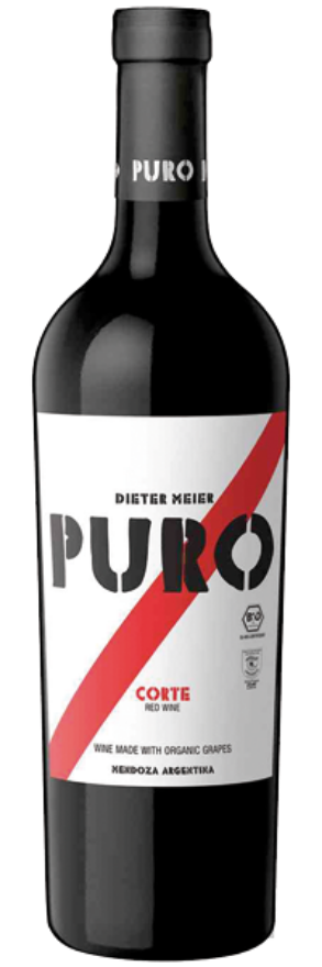 Dieter Meier Puro Corte 2021, Mendoza, Argentinien, Malbec, Cabernet Sauvignon, Mendoza