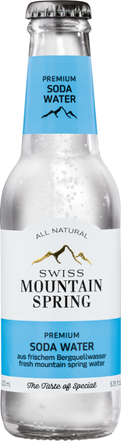 Swiss Mountain Spring Soda Water 0°, Schweiz, 24er-Pack, Schweiz