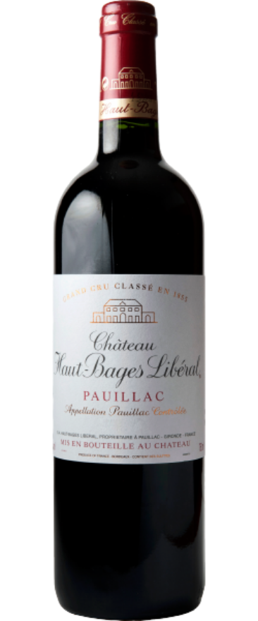 Château Haut-Bages-Libéral 2014, 75cl, 5e Cru classé, AC Pauillac, Cabernet Sauvignon, Merlot, Bordeaux, James Suckling: 94, Decanter: 90, Wine Spectator: 90