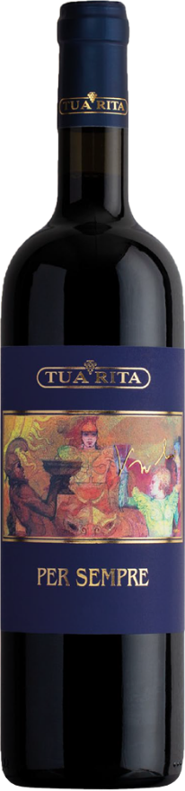 Tua Rita Per Sempre Syrah 2021, Rosso Toscana IGT, Syrah, Toscana, James Suckling: 99, Falstaff: 96, Wine Spectator: 94, Robert Parker: 97
