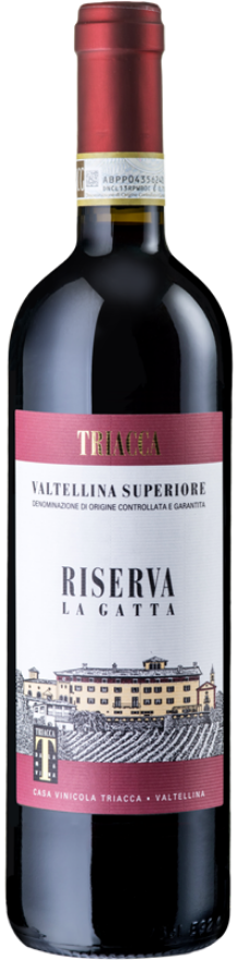 Triacca Riserva la Gatta 2018, Valtellina Superiore DOCG, Nebbiolo, Valtellina, Robert Parker: 92