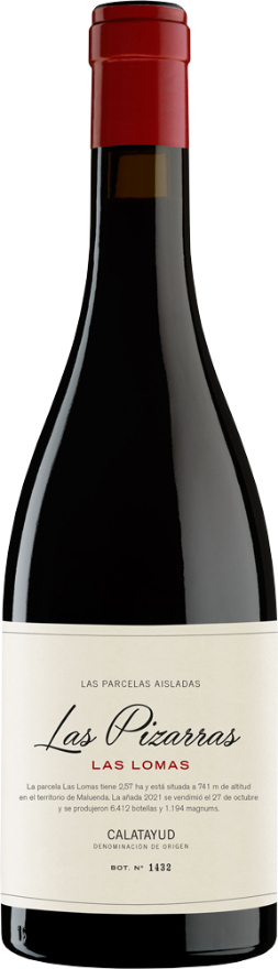 Raices Ibéricas Las Pizarras Las Lomas 2021, Calatayud DO, Garnacha, Calatayud, Falstaff: 91, Decanter: 91, James Suckling: 92