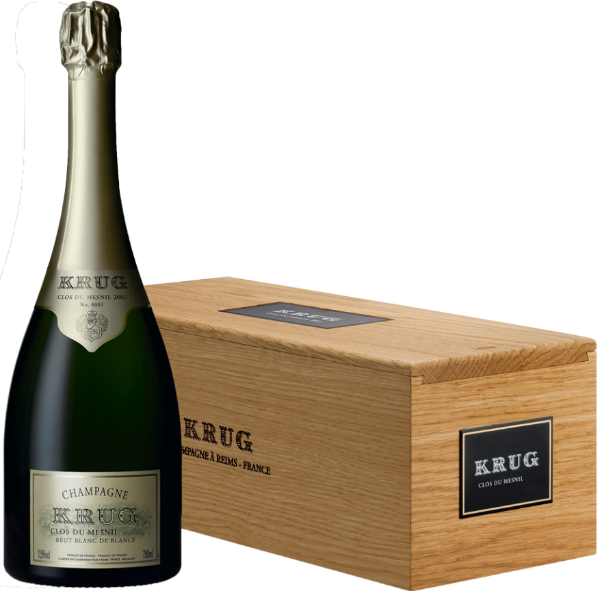 Krug Champagner Clos du Mesnil 2008, Frankreich, Champagne, Gift Box, Chardonnay