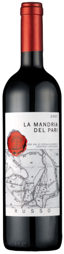 Russo La Mandria del Pari 2021, 300cl, Toscana IGT, Cabernet Sauvignon, Toscana