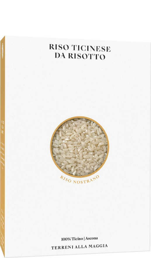 Terreni alla Maggia Loto Riso Ticinese da Risotto Terreni alla Maggia Loto Riso Ticinese da Risotto