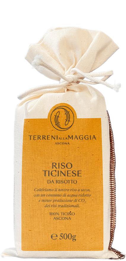 Terreni alla Maggia Riso Ticinese da Risotto 500g, Stk., 500g im Stoffsack