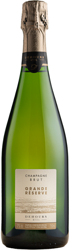 Dehours Champagner Grande Réserve Brut, 37cl, Frankreich, Champagne, Pinot Noir, Pinot Meunier, Chardonnay