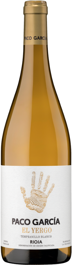 Paco Garcia El Yergo Tempranillo Blanco 2024, 75cl, Rioja DOCa, Tempranillo Blanco, Rioja