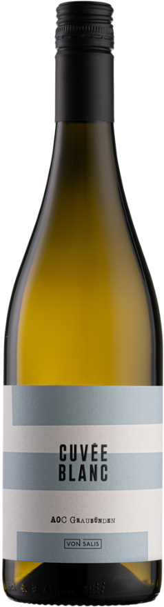 von Salis Bündner Cuvée Blanc 2024, 75cl, AOC Graubünden, Pinot Noir, Pinot Blanc, Chardonnay, Sauvignon Blanc, Gewürztraminer, Graubünden