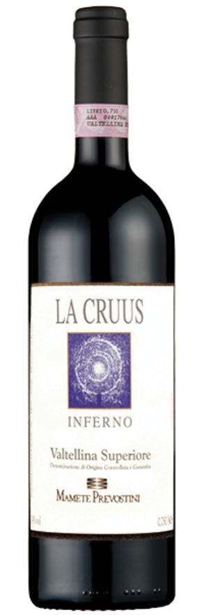Mamete Prevostini La Cruus 2022, 75cl, Valtellina Superiore Inferno DOCG, Nebbiolo, Valtellina