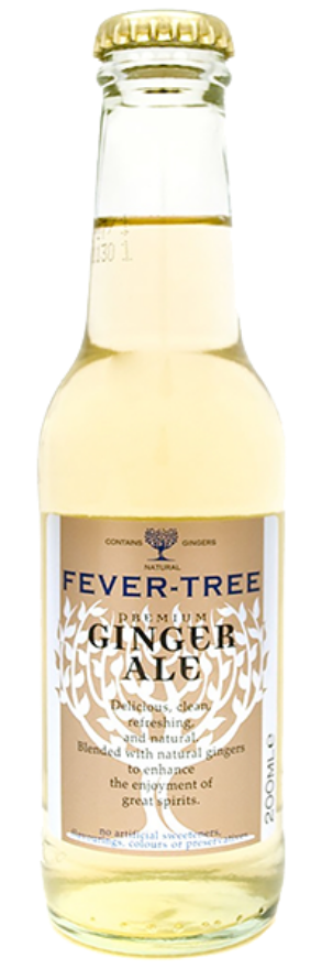 Fever Tree Ginger Ale, 20cl, Grossbritannien, 24er-Pack