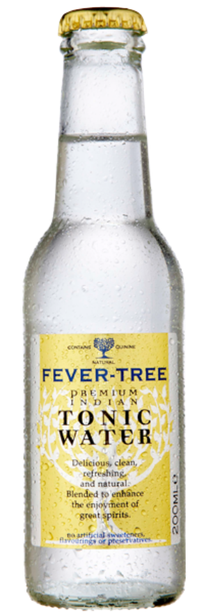 Fever Tree Indian Tonic Water, 20cl, Grossbritannien, 24er-Pack