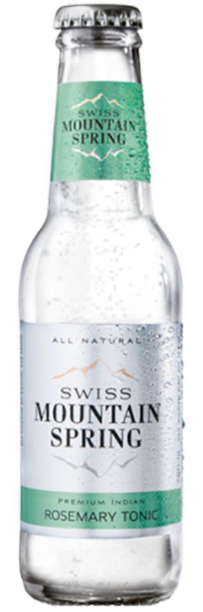 Swiss Mountain Spring Provencale Tonic Water, 20cl, Schweiz, 24er-Pack
ehemals Rosemary Tonic