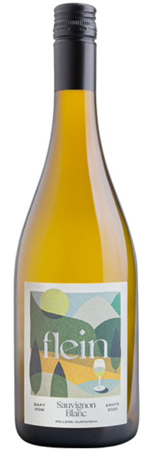 Flein Saft aus Sauvignon Blanc 2024 Kurtatsch, 75cl, 100% Saft, Naturbelassen, Vegan