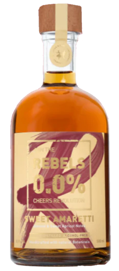 Rebels Sweet Amaretti Alternative 0° alkoholfrei, 50cl, alkoholfreie Amaretto Alternative