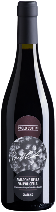 Paolo Cottini Valpolicella Amarone 2019, 75cl, Amarone della Vapolicella DOCG, Corvina, Rondinella, Corvinone, Veneto