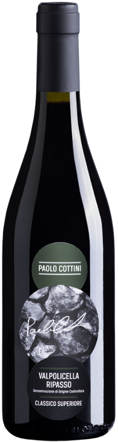Paolo Cottini Valpolicella Ripasso 2022, 75cl, Valpolicella Ripasso DOC, Corvina, Rondinella, Corvinone, Veneto