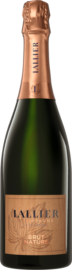 Lallier Champagne Brut Nature, 75cl, Frankreich, Champagne, Pinot Noir, Chardonnay