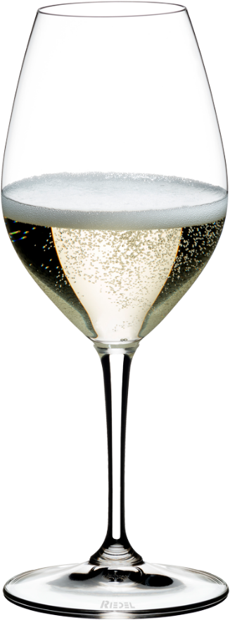 Riedel Vinum Champagner Wine Glas 2er Karton, Pack, Kristalglas, maschinell gefertigt