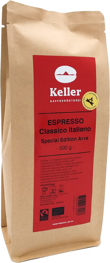 Rösterei Keller Kaffeebohnen ARVE 500g Rösterei Keller Kaffeebohnen ARVE 500g
