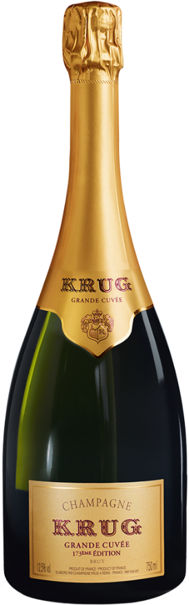 Krug Grande Cuvée Brut Champagne 173 Edition, 75cl, Frankreich, Champagne, Pinot Noir, Chardonnay, Pinot Meunier