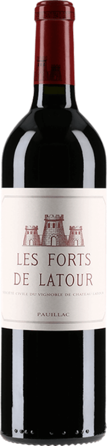 Château Latour Les Forts de Latour 2019, 75cl, 1er Grand Cru classé, Pauillac AC, Cabernet Sauvignon, Merlot, Petit Verdot, Bordeaux, James Suckling: 97