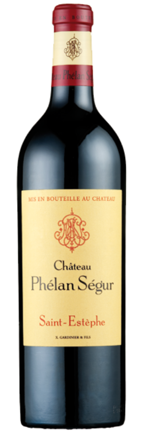 Château Phélan Ségur 2015, 75cl, Cru Bourgeois superieur St-Estèphe AC, 12er-OHK, Merlot, Cabernet Sauvignon, Cabernet Franc, Bordeaux