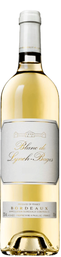 Blanc de Lynch-Bages 2023, 75cl, Bordeaux blanc AOC, Sauvignon Blanc, Sémillon, Muscadelle, Bordeaux