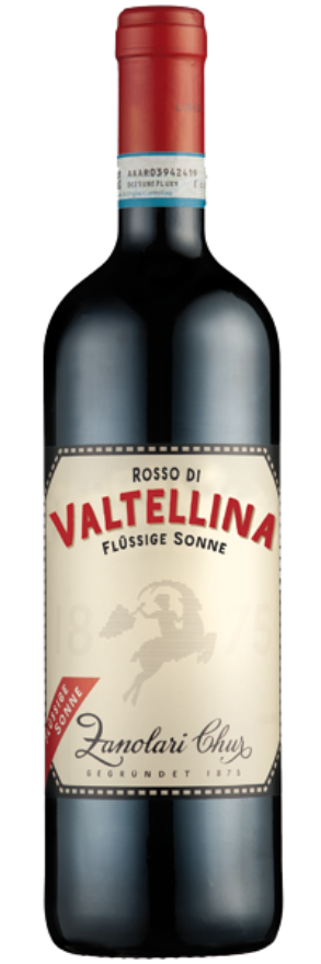 Zanolari Valtellina Flüssige Sonne 2022, 75cl, Rosso di Valtellina DOC, Nebbiolo, Valtellina