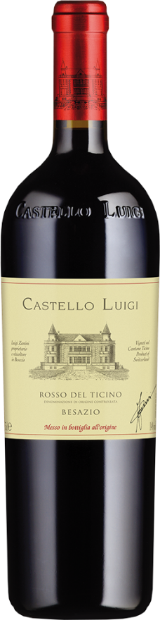 Castello Luigi Rosso 2021, 75cl, Rosso del Ticino DOC, Merlot, Cabernet Sauvignon, Cabernet Franc, Tessin