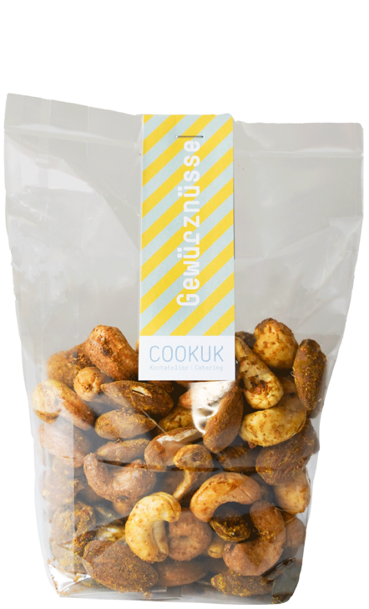 COOKUK Gewürznüsse, Stk., 130 Gramm (im Weck-Glas)