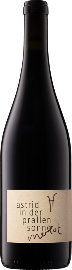 Schifferli Merlot 2022, 75cl, astrid in der prallen sonne, VdP Suisse, Merlot, Graubünden