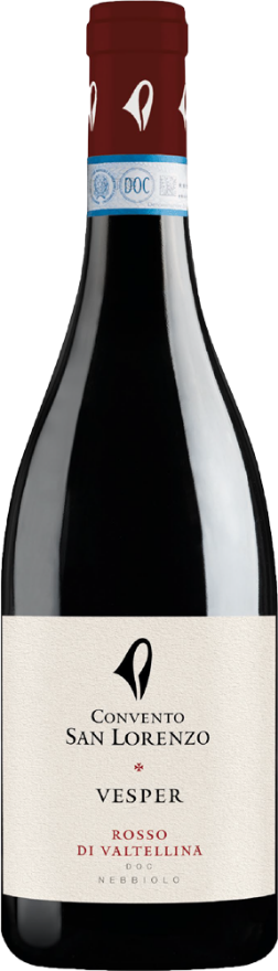 Convento San Lorenzo Vesper 2024, 75cl, Rosso di Valtellina DOC, Nebbiolo, Valtellina