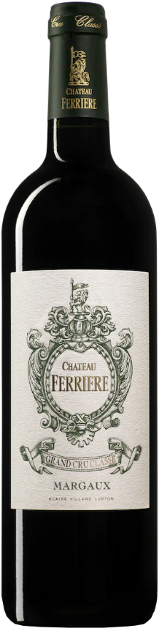 Château Ferrière 2022, 75cl, 3eme Cru classé Margaux AC, Cabernet Sauvignon, Merlot, Petit Verdot, Cabernet Franc, Bordeaux, Robert Parker: 94
