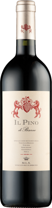 Tenuta di Biserno Il Pino di Biserno 2023, 75cl, Toscana IGT, Merlot, Cabernet Sauvignon, Cabernet Franc, Petit Verdot, Toscana