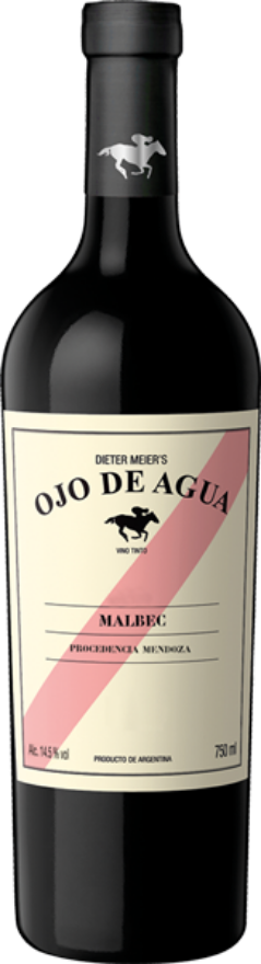 Dieter Meier Ojo De Agua Malbec 2023, 75cl, Mendoza, Argentinien, Malbec, Mendoza
