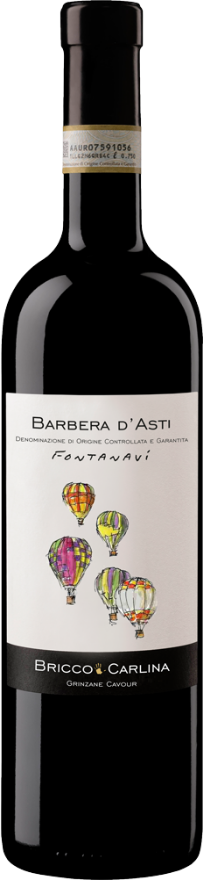 Bricco Carlina Barbera d'Asti Fontanavi 2024, 75cl, Barbera d'Asti DOC, Barbera, Piemonte