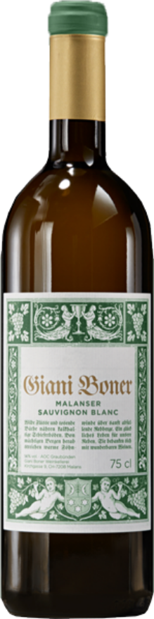 Giani Boner Malanser Sauvignon Blanc 2023, 75cl, AOC Graubünden, Graubünden