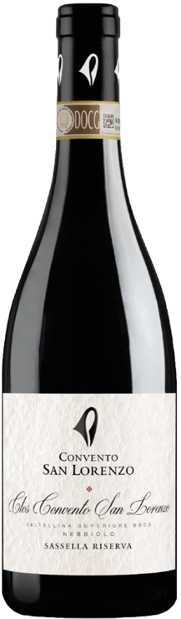 Convento Clos San Lorenzo Riserva 2021, 75cl, Valtellina Superiore Sassella Riserva DOCG, Nebbiolo, Valtellina