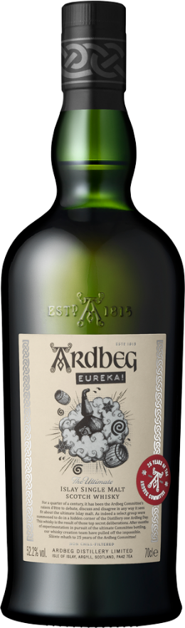 Ardbeg Whisky EUREKA! 52.2°, 70cl, Islay Single Malt Scotch Whisky, Committee Release 2025