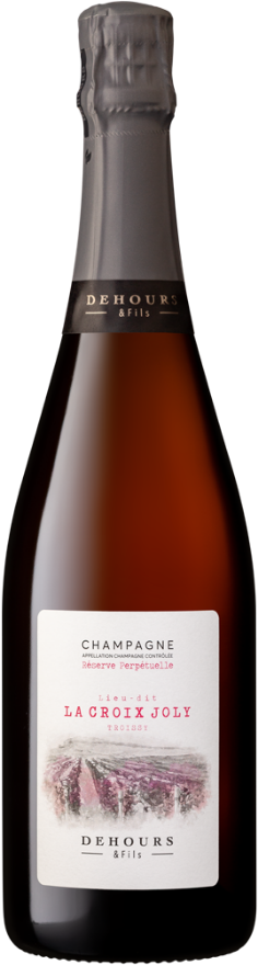 Dehours Champagner La Croix Joly Extra Brut, 75cl, Frankreich, Champagne, Pinot Noir, Meunier