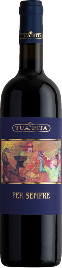 Tua Rita Per Sempre Syrah 2023, 75cl, Rosso Toscana IGT, Syrah, Toscana, James Suckling: 99, Falstaff: 96, Wine Spectator: 94, Robert Parker: 97