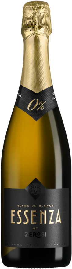 ESSENZA by ZERO'SI Blanc de Blancs Millésimé 2025 , 75cl, Alcoholfree Sparkling Dry, Pinot Blanc