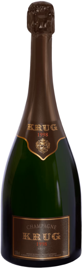 Krug Champagner Vintage Brut 1998, 75cl, Frankreich, Champagne, Chardonnay, Pinot Noir, Meunier, Wine Spectator: 98, Robert Parker: 95