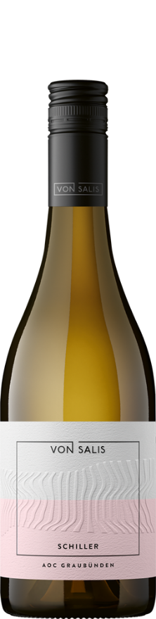 von Salis Schiller 2025, 50cl, AOC Graubünden, Pinot Noir, Pinot Gris, Pinot Blanc, Graubünden, Falstaff: 90