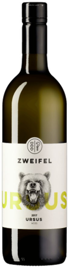Zweifel 1898 Ursus Weiss Assemblage 2024, 75cl, AOC Zürich, Vidal Blanc, Johanitter, Sauvignon Blanc, Zürich