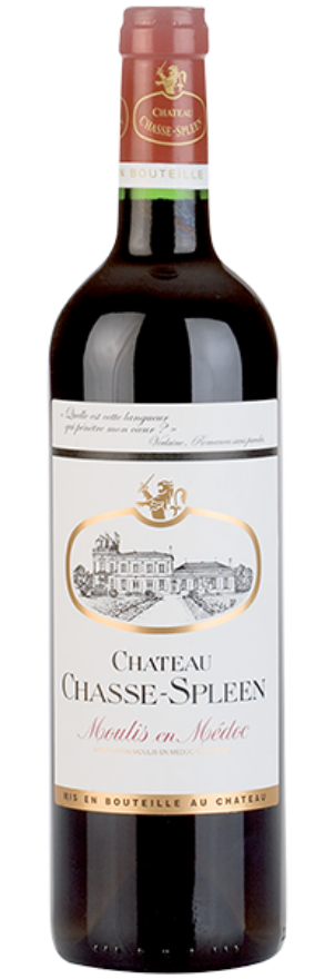 Château Chasse-Spleen 2022, 75cl, Appellation Moulis-en-Médoc controllée, Cabernet Sauvignon, Merlot, Petit Verdot, Bordeaux