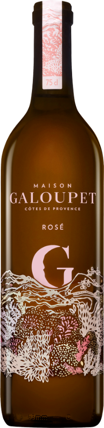 Château Galoupet G de Galoupet 2025, 75cl, Côtes de Provence AOC, Grenache, Cinsault, Syrah, Rolle, Tibouren, Côtes de Provence