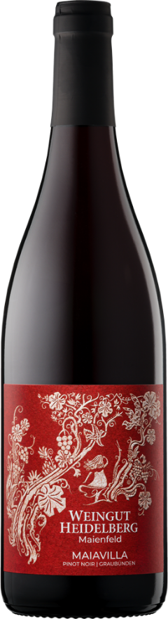 Heidelberg Pinot Noir Maiavilla 2023, 75cl, AOC Graubünden, Maienfeld, Pinot Noir, Graubünden