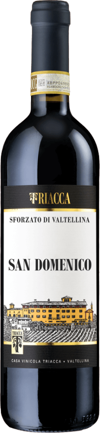 Triacca Sforzato San Domenico 2020, 75cl, Sforzato di Valtellina DOCG, Nebbiolo, Valtellina, Robert Parker: 92